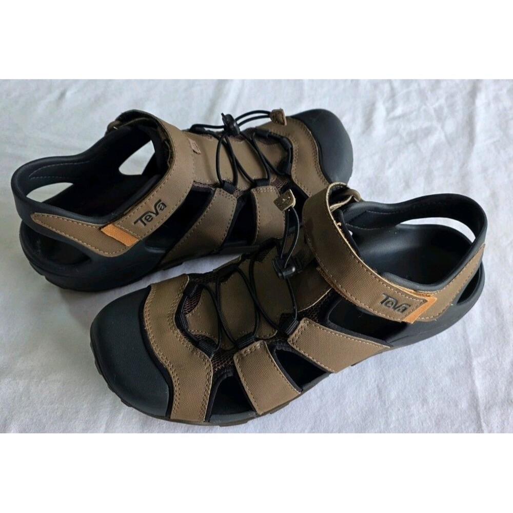 EUC Teva Mens Flintwood 1118941 Turkish Coffee Hiking Sandals Mens Size 11 Sport